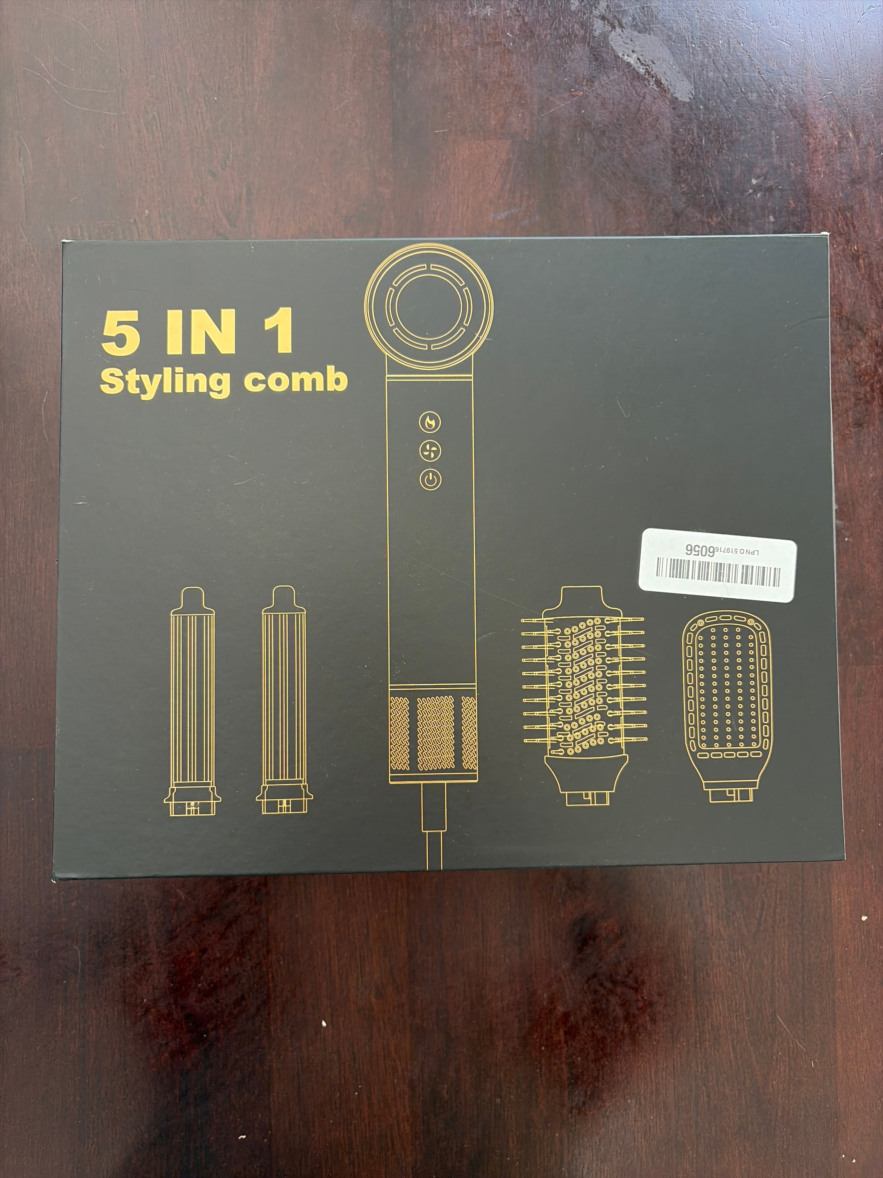 5 in 1 hair styling hair dryer high speed 