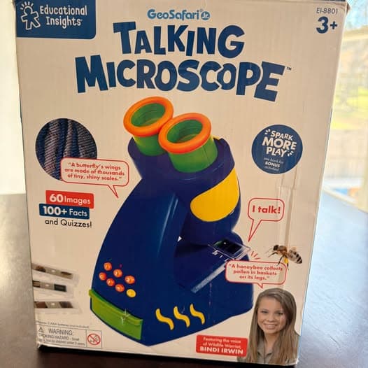Educational Talking Microscope for kids