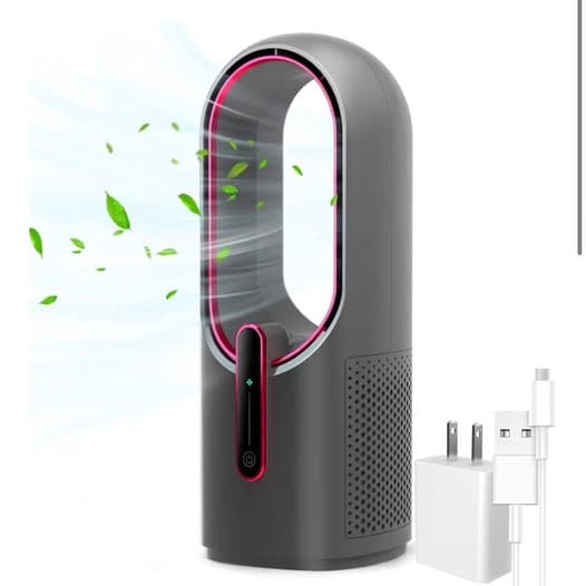 Bladeless Desk Fan