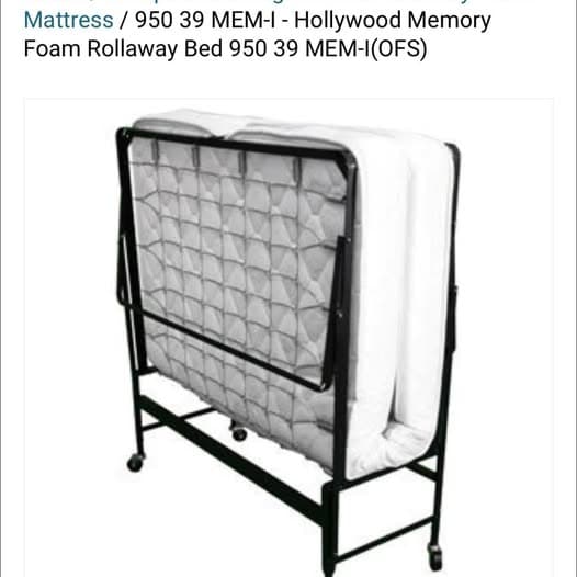 Foldaway Twin Bed High Quality Hollywood Brand