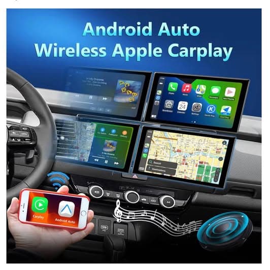 9 inch CarPlay Touchscreen & Dash Cam/Rear Camera
