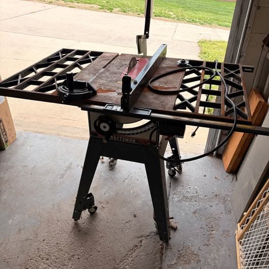 Sears Craftsman 10 inch table saw