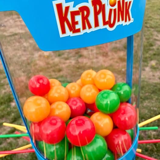 Giant Kerplunk Outdoor Yard Game Rental