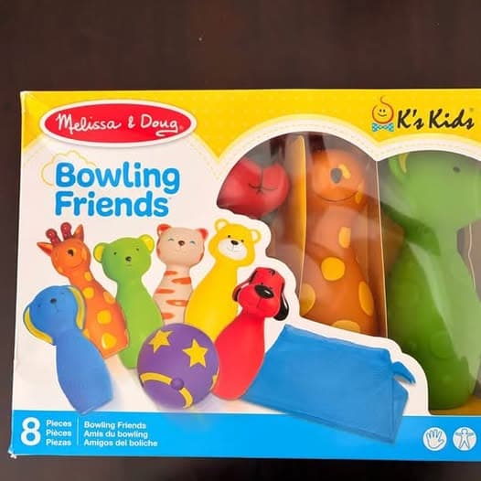 Kids bowling set