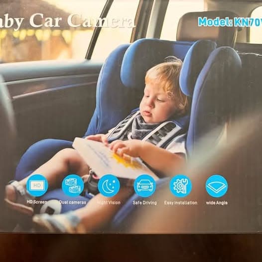Baby Car Camera dual screen