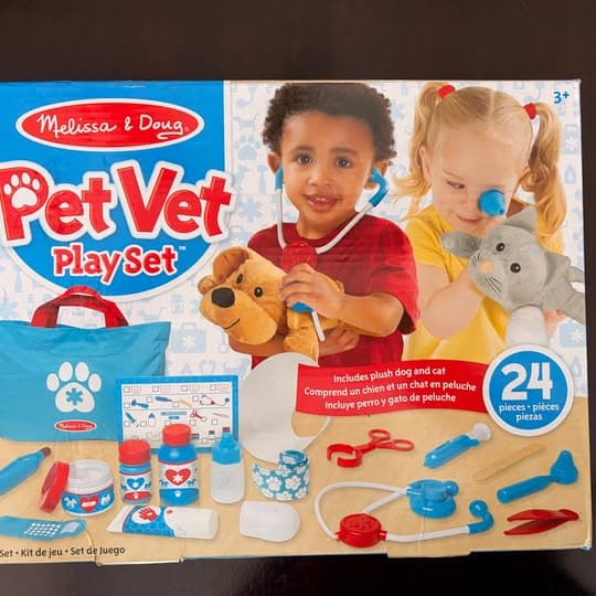 Melissa and Doug Pet Vet play set