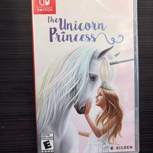 The unicorn princess Nintendo switch