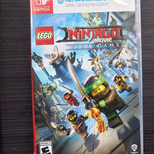 The Ninjago movie Nintendo switch