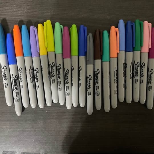 Sharpie markers