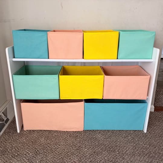 Kids toy organizer & storage
