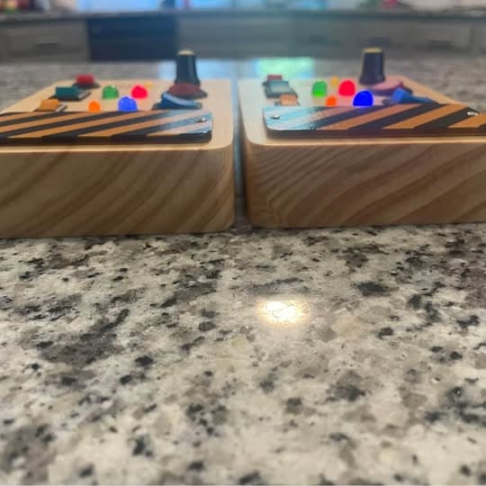 Toddler busy board switches