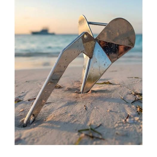 316 Stainless Steel Delta Anchor boat