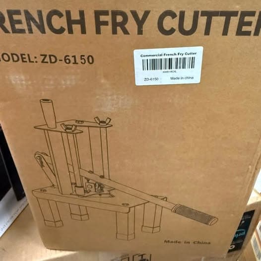 Commercial French Fry Cutter Stainless Steel 1/1