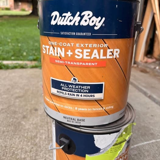 Navy Exterior Stain + Sealer