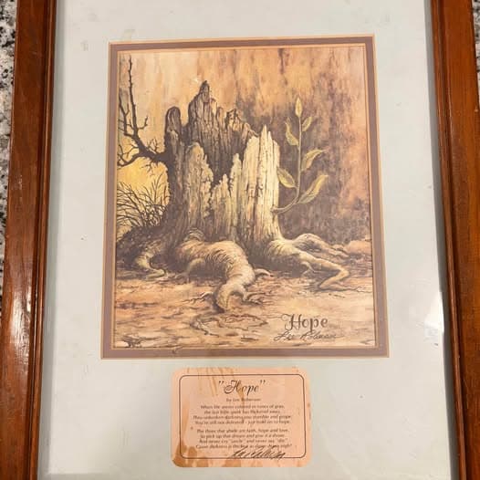Lee Roberson 1984 Hope frame 1/1