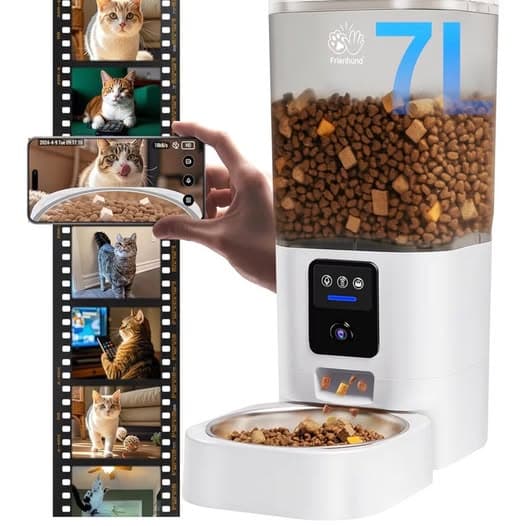 Smart Pet Feeder with 2K Camera