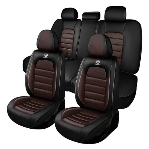 Toyota 4Runner Seat Covers 2000-2025 Black Coffee 1/1