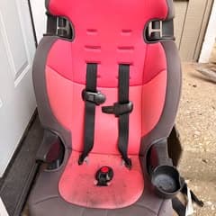 High back booster seat
