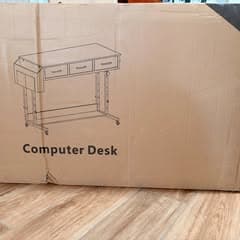 WINAZ 40 Inch Rolling Standing Desk with Drawers