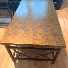 Coffee table and End table set